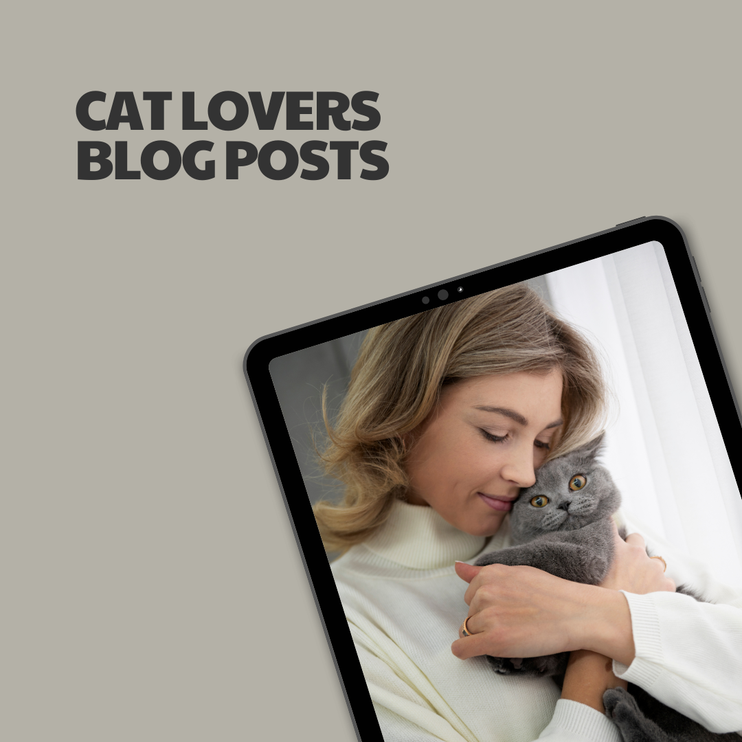 Cat Lovers – 18 Pre-Written Articles